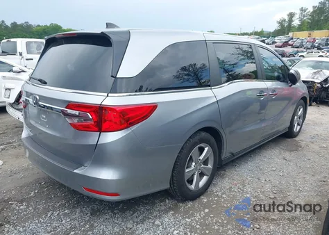 2020 Honda Odyssey Exl z USA, uszkodzony, nr VIN 5FNRL6H72LB019531
